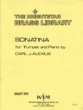 トランペットソロ楽譜　トランペットとピアノのためのソナチネ　作曲／カール　アレクシアス【2012年12月取扱開始】