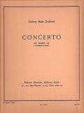 アルトサックス＆ピアノ楽譜 　協奏曲（Concerto）　作曲／デュボア（Dubois,P.M..)