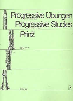 画像1: クラリネット教材　漸進的な練習曲：I（Progressive　Ubungen：I）　作曲/プリンツ（Prinz,A.)
