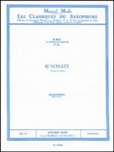アルトサックス＆ピアノ楽譜　ソナタ　第６番（6e　Sonate）　作曲／ヘンデル（Handel,G.F.)　編曲／Mule