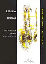 アルトサックス＆ピアノ楽譜　クレイジー・ラグ（Crazy　Rag）　作曲／マティティア（Matitia,A.)