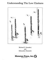 クラリネット教材　低音クラリネット教本（Understanding　the　Low　Clarinets）　作曲/サンダース＆シーネッキ（Saunders＆Siennecki）