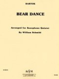 サックス５重奏楽譜　サキソフォン五重奏のためのベアダンス　作曲／ベラ　バルトーク【2012年12月取扱開始】