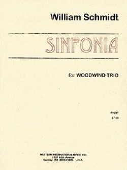 画像1: 木管３重奏楽譜　木管三重奏のためのシンフォニア　作曲／ウィリアム　シュミット【2012年12月取扱開始】