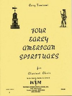 画像1: クラリネットクワイア楽譜　クラリネットクワイアのための4つの古いアメリカ霊歌　作曲／コリー　タミアミ【2012年12月取扱開始】