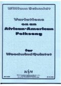 木管５重奏楽譜　木管五重奏のためのアメリカン‐アフリカン民謡変奏曲　作曲／ウィリアムシュミット【2012年12月取扱開始】