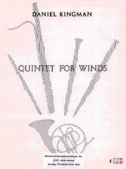 画像1: 木管５重奏楽譜　クインテット　フォー　ウィンズ 　作曲／ダニエル　キングマン【2012年12月取扱開始】
