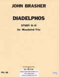 木管３重奏楽譜　木管三重奏のためのディアデルフォス　作曲／ジョン　ブラッシャー【2012年12月取扱開始】