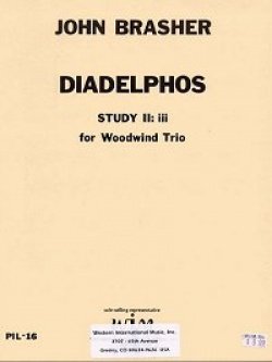 画像1: 木管３重奏楽譜　木管三重奏のためのディアデルフォス　作曲／ジョン　ブラッシャー【2012年12月取扱開始】