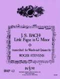 木管５重奏楽譜　木管五重奏のための小フーガト短調　作曲／ヨハン　セバスチャン　バッハ【2012年12月取扱開始】