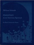 バスクラリネットソロ楽譜　バスクラリネットとピアノのためのアメリカンスピリチュアルによる幻想曲　作曲／ウィリアム　シュミット【2012年12月取扱開始】
