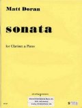 クラリネットソロ楽譜　クラリネットとピアノのためのソナタ　作曲／マット　ドラン【2012年12月取扱開始】
