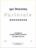 ダブルリード４重奏楽譜　ダブルリード四重奏のためのパストラーレ　作曲／イゴール　ストラビンスキー【2012年12月取扱開始】