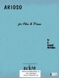 オーボエソロ楽譜　オーボエとピアノのためのアリオーソ　作曲／ランダル　マククレラン【2013年1月取扱開始】