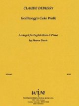 イングリッシュホルンソロ楽譜　イングリッシュホルンとピアノのためのゴリウォーグのケークウォーク　作曲／クロード　ドビュッシー【2013年1月取扱開始】