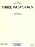 オーボエソロ楽譜　オーボエとピアノのための３つのパストラーレ　作曲／ヨーゼフ　ワーグナー【2013年1月取扱開始】