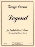 イングリッシュホルンソロ楽譜　イングリッシュホルンとピアノのためのレジェンド　作曲／ジョルジュ　エネスク【2013年1月取扱開始】