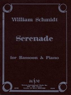 画像1: ファゴットソロ楽譜　バスーンとピアノのためのセレナーデ　作曲／ウィリアム　シュミット【2013年1月取扱開始】