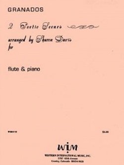 画像1: フルートソロ楽譜　フルートとピアノのための二つの詩的情景　作曲／エンリケ　グラナドス【2013年1月取扱開始】