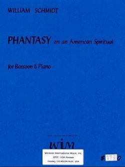 画像1: ファゴットソロ楽譜　バスーンとピアノのためのアメリカンスピリチュアルによる幻想曲　作曲／ウィリアム　シュミット【2013年1月取扱開始】