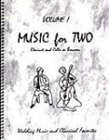 ミックス２重奏楽譜　Music for Two - Vol. 1　【Cl & Cello/Bsn】