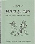 ミックス２重奏楽譜　Music for Two - Vol. 3　【Fl/Ob/Vln & Fl/Ob/Vln】