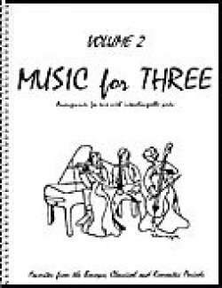 画像1: ミックス３重奏楽譜　Music for Three, Volume 2(Baroque, Classical & Romantic Favorites  )