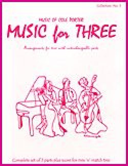 画像1: ミックス３重奏楽譜　Music for Three - Collection No. 5: Music of Cole Porter