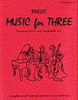 ミックス３重奏楽譜　Music for Three - Collection No. 3: Tangos! 