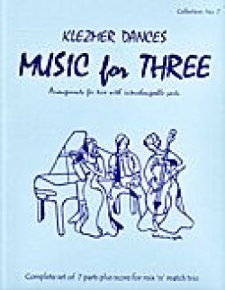 画像1: ミックス３重奏楽譜　Music for Three - Collection No. 7: Klezmer Dances