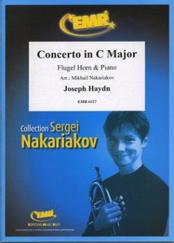画像1: フリューゲルホルンソロ楽譜　チェロ協奏曲　第１番　ハ長調（Concerto in C Major）　作曲／ハイドン　校訂（編曲）／S.ナカリャコフ