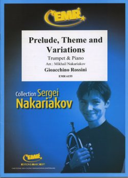 画像1: トランペットソロ楽譜　前奏曲、主題と変奏曲（Prelude, Theme and Variations）　作曲／ロッシーニ　校訂（編曲）／S.ナカリャコフ