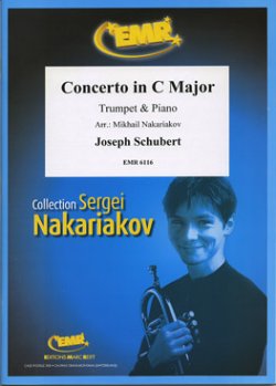 画像1: トランペットソロ楽譜　ヴィオラ協奏曲　ハ長調（Concerto in C Major）　作曲／シューベルト（ヨゼフ）　校訂（編曲）／S.ナカリャコフ