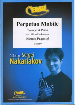 画像1: トランペットソロ楽譜　常動曲（Perpetuo Mobile）　作曲／パガニーニ　校訂（編曲）／S.ナカリャコフ
