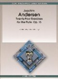 フルート教材　24の練習曲 作品15(24 Etudes op 15)　作曲/アンダーセン,J.(Andersen,J.)