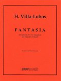 ソプラノ（テナー）サックス＆ピアノ楽譜　幻想曲（Fantasia）　作曲／ヴィラ＝ロボス（Villa-Lobos,H.)