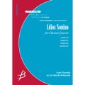 クラリネット4重奏楽譜　アディオス・ノニーノ　作曲／アストル・ピアソラ　編曲／小林 聡 