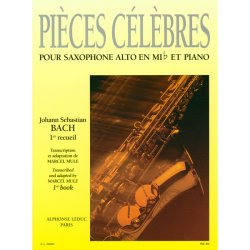 画像1: アルトサックス＆ピアノ楽譜　名曲集　第１巻　【Pieces　Celebres：1er　Recueil】　編曲（監修）／Mule