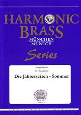 金管５重奏楽譜　オラトリオ「四季」より夏　（Die Jahreszeiten: Sommer）作曲／ハイドン　編曲／Hans Zellner