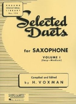 画像1: サックス2重奏楽譜　二重奏曲第１巻（Selected　Duets　Vol.1）　作曲／-　編曲（監修）／V`oxman