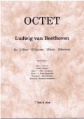 木管8重奏楽譜　木管混成八重奏のためのオクテットOP103　作曲／L.V.ベートーヴェン【2013年3月取扱開始】