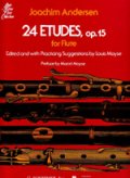 フルート教材　24の練習曲　作品15(24 Etudes Op.15)　作曲/アンダーセン,J.(Andersen, Karl Joachim)