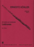 フルート教材　20のやさしい旋律的レッスン 作品93 第1巻(Leichte und Melodische Lektionen Op.93：I)　作曲/ケーラー.エルネスト(Kohler, Ernesto)　定番教本！！