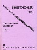 フルート教材　20のやさしい旋律的レッスン 作品93 第2巻(Leichte und Melodische Lektionen Op.93：II)　作曲/ケーラー.エルネスト(Kohler, Ernesto)