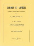 クラリネット教材　音階と分散和音 第2巻(Gammes et Arpèｇes :II)　作曲/グルーサンJ.R.（Groussain, J.R.)