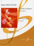 サックス教材　 35の技術的練習曲(35 Etudes Techniques)　作曲/ドゥクーエ, R.(Decouais,Rene.)
