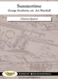 クラリネット４重奏楽譜　サマータイム（Summertime）　作曲／ガーシュィン　編曲／マーシャル【2013年7月取扱開始】