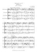 サックス4重奏楽譜　「四季 Op. 37a」より 1月「炉ばたで」 2月「謝肉祭」　作曲：チャイコフスキー　編曲：朴 守賢　【2013年8月取扱開始】