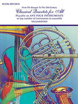 画像1: Classical Quartets for All（４重奏楽譜）　Flute, Piccolo　（フルスコアのみ）