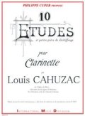 クラリネット教材　10のエチュードと初見の小曲　カユザック.L（フィリップ・キューペル氏監修）【2014年11月取扱開始】
